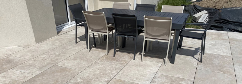 terrasse sur plot Royan
